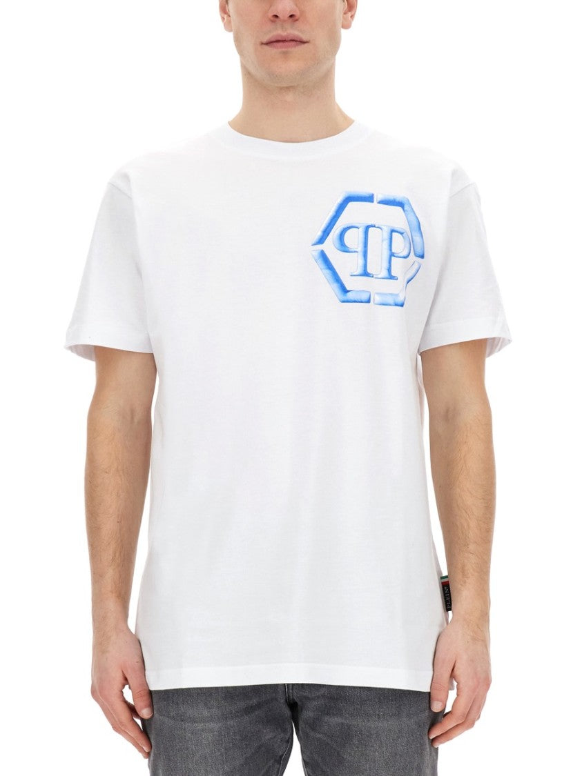 Logo-Emblazoned Cotton T-Shirt With Crew Neck