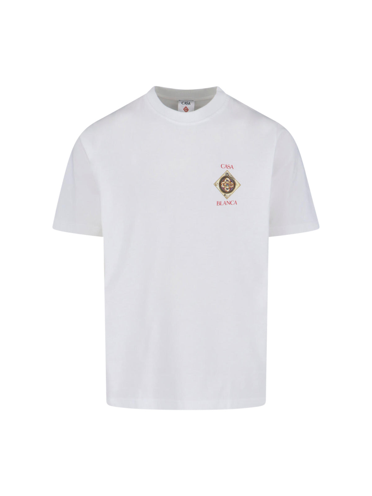 Minimalist Organic Cotton T-Shirt with Graphic Logo