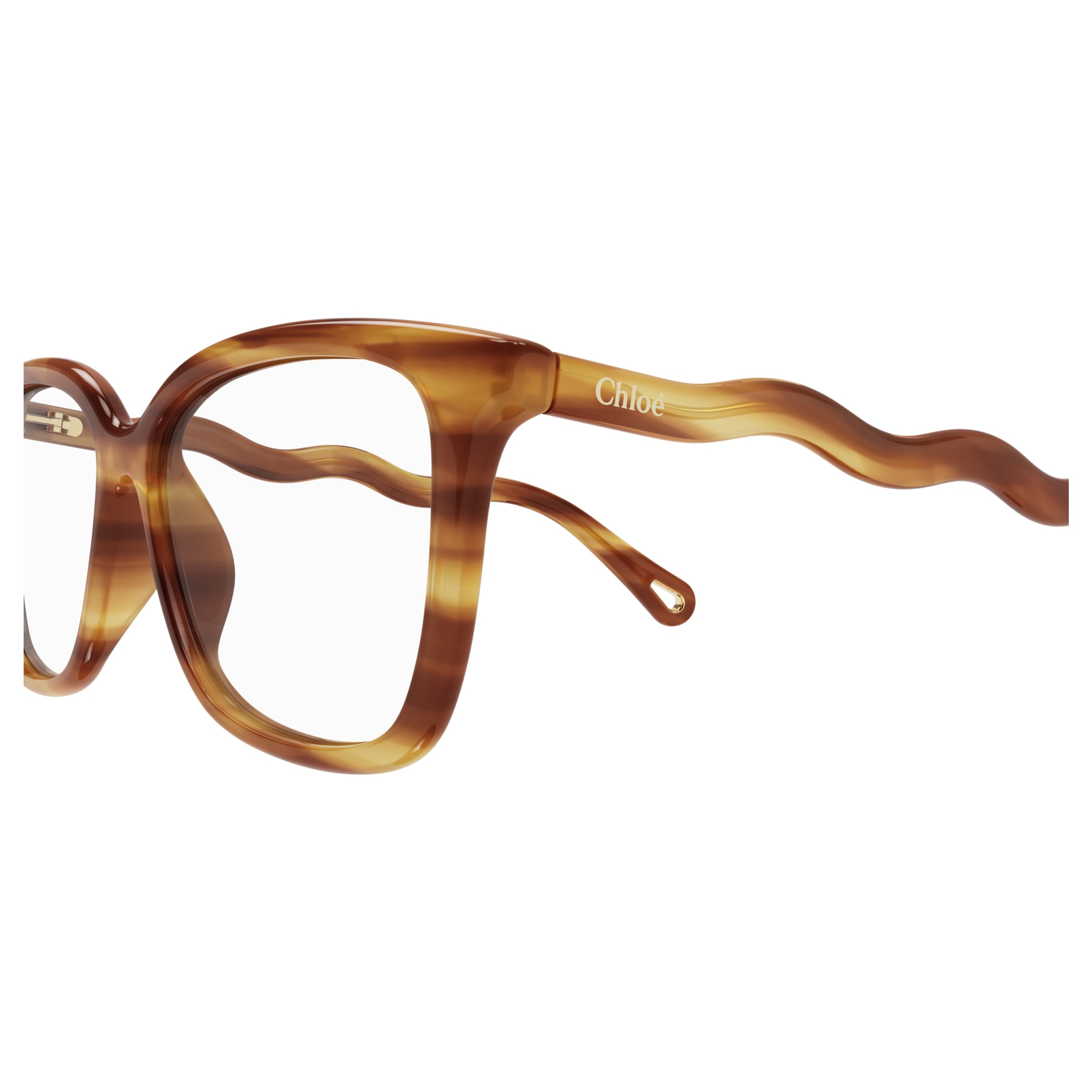 Ch0090o Tortoiseshell Square Frame Eyeglasses