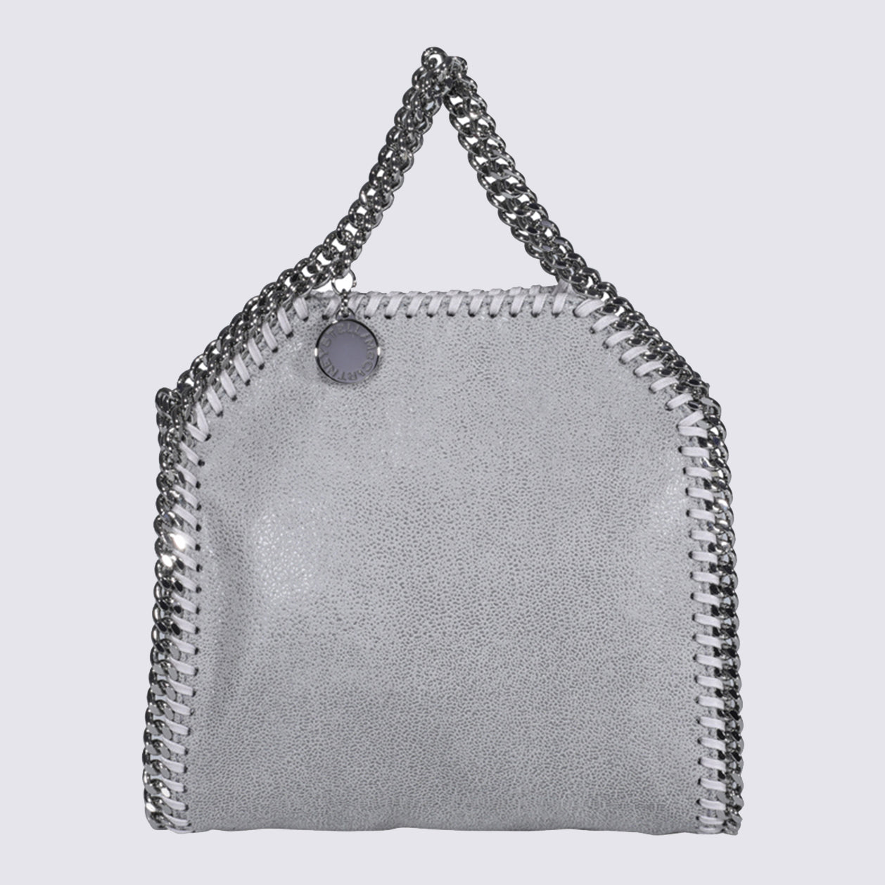 Pebbled Texture Tiny Falabella Tote Bag