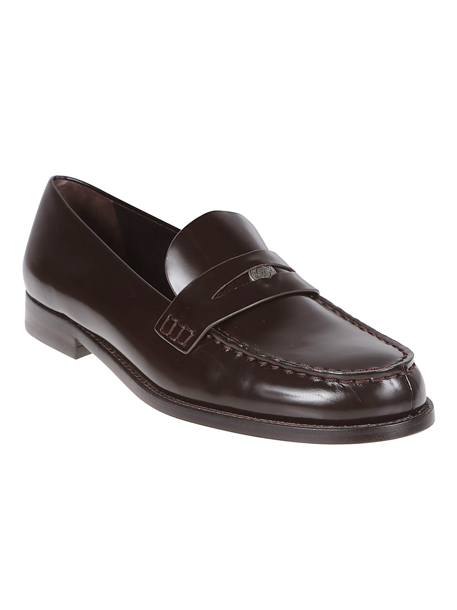 Polished Calfskin Flat Shoes