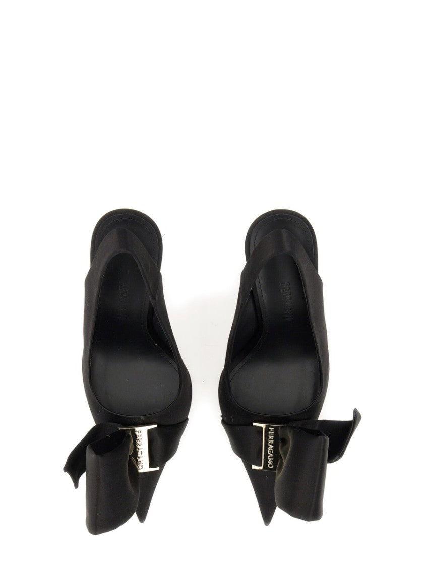 Asymmetrical Bow Sandal