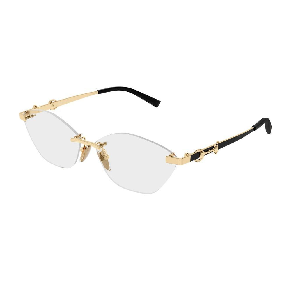Gg2050O 001 Gold Black Sunglasses