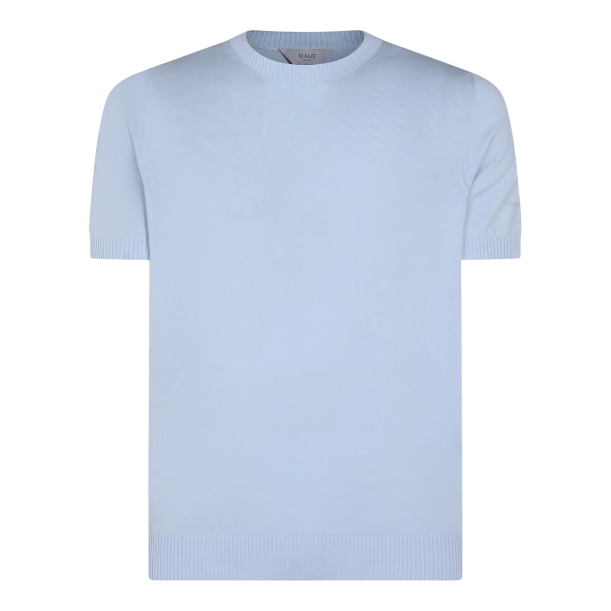 Clear Blue Crew Neckline T-Shirt