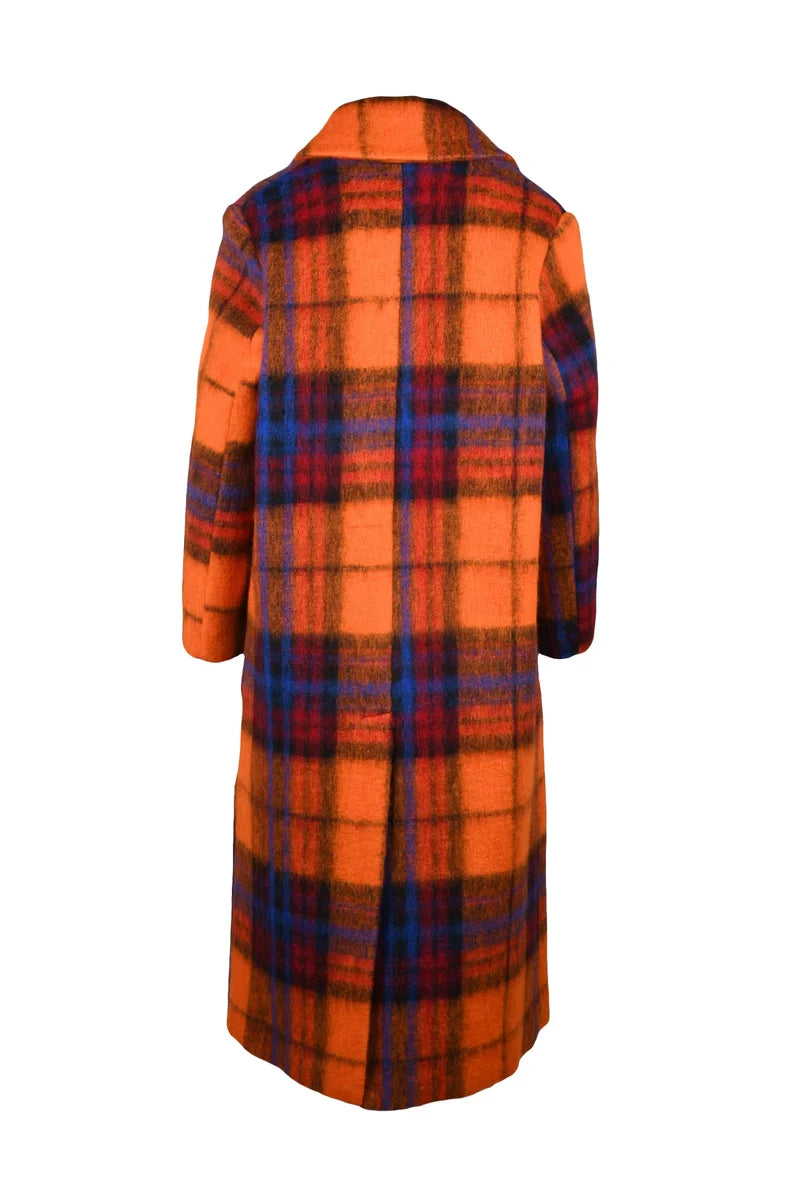 Long Coat - Orange