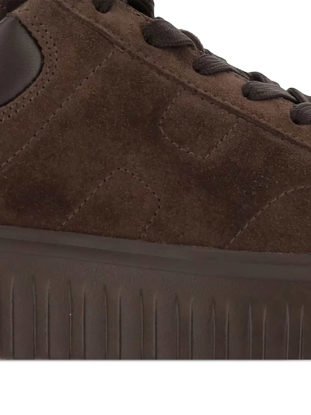 H-Stripes H Lace-Up Shoes With Calfskin Finish