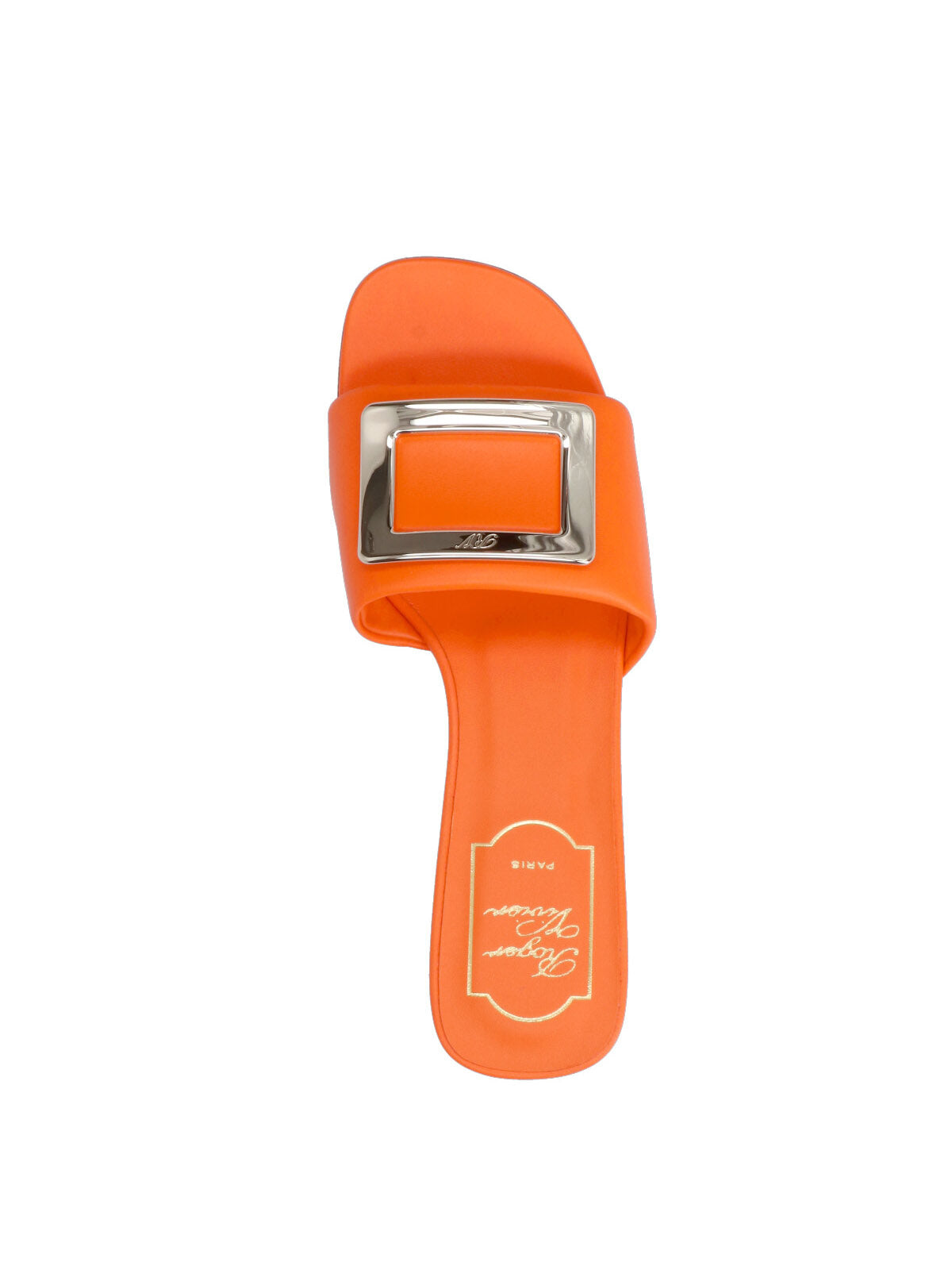 Roger Vivier Buckle Sandals – Orange