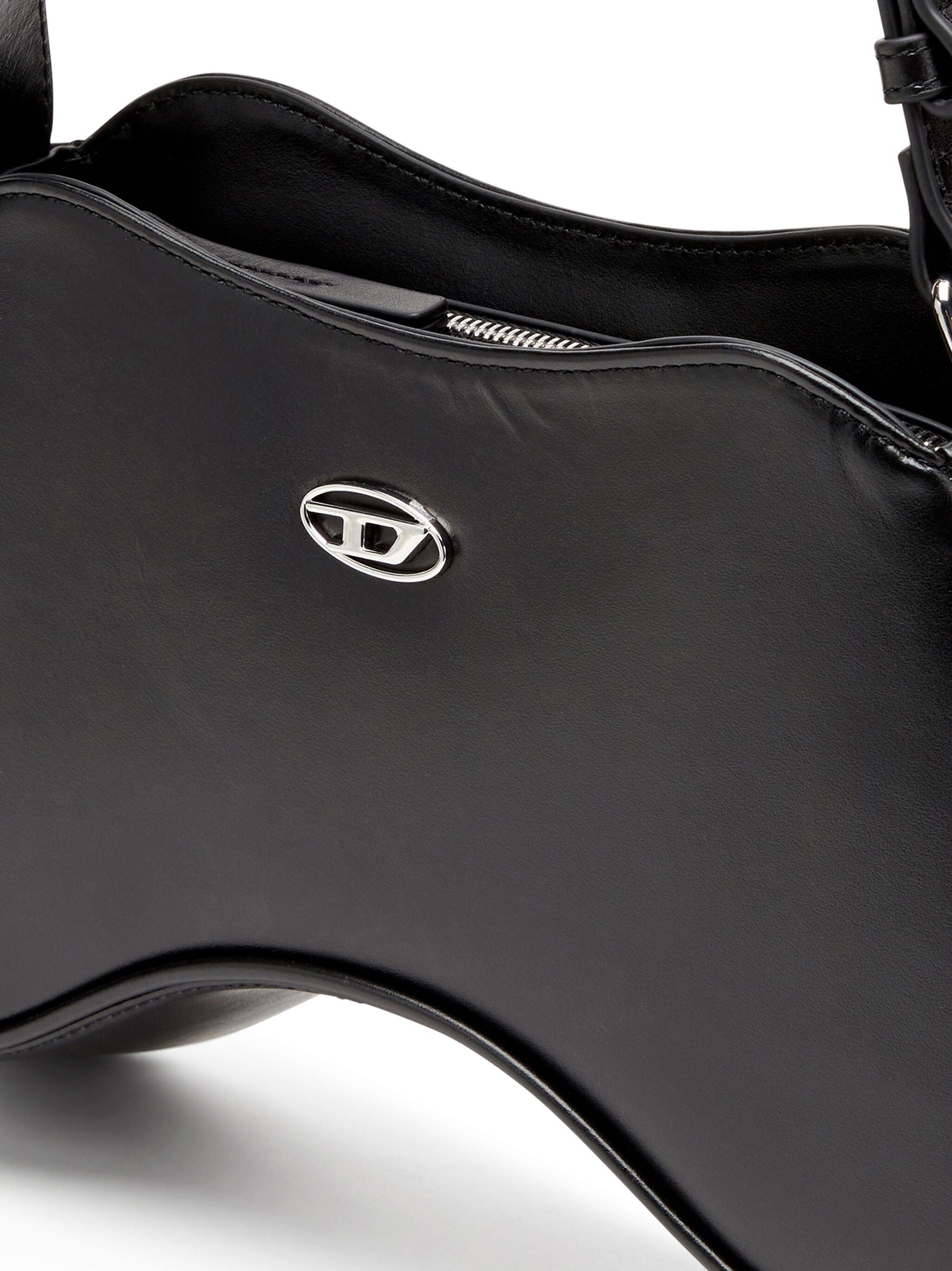 Black Play Game Controller Leather Bag