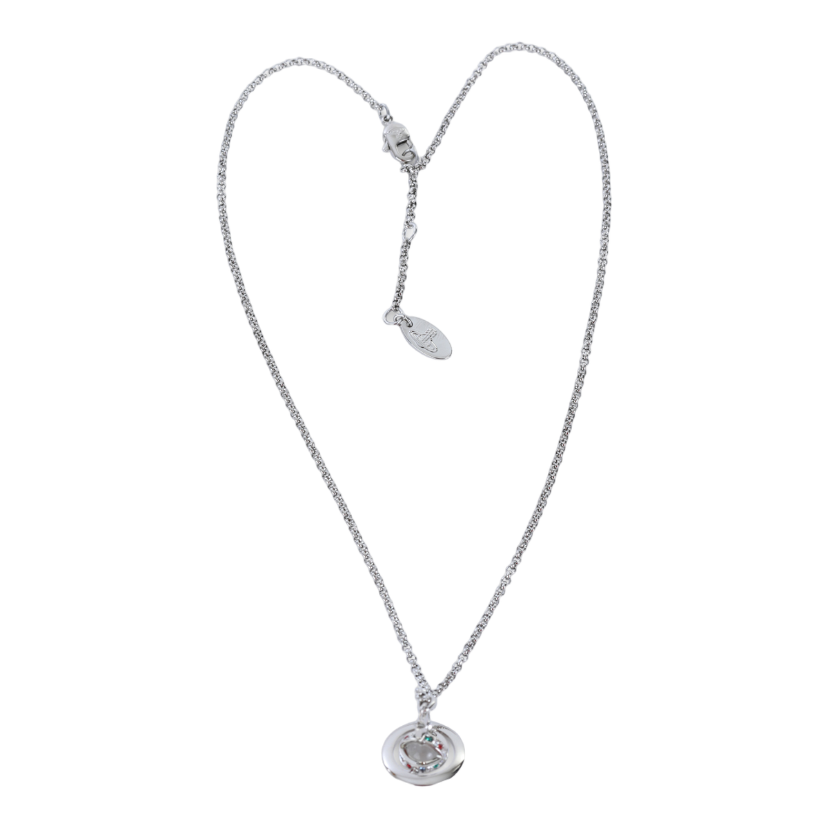 Platinum Brass Metal Necklace