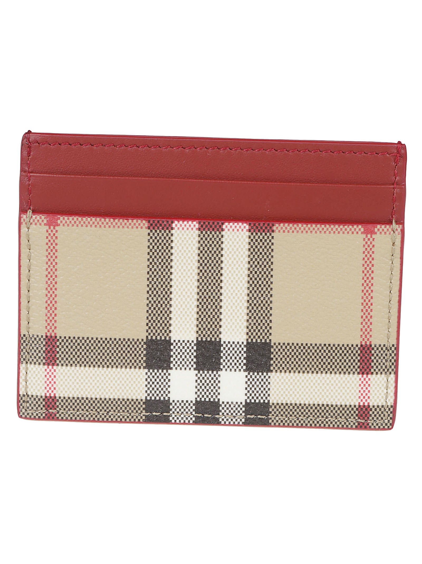 Classic Flared Jeans with Plaid Detail