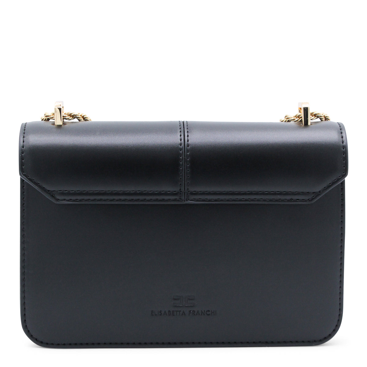 Structured Black Handbag