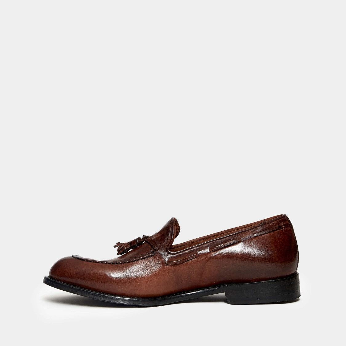 Brown Leather Moccasin