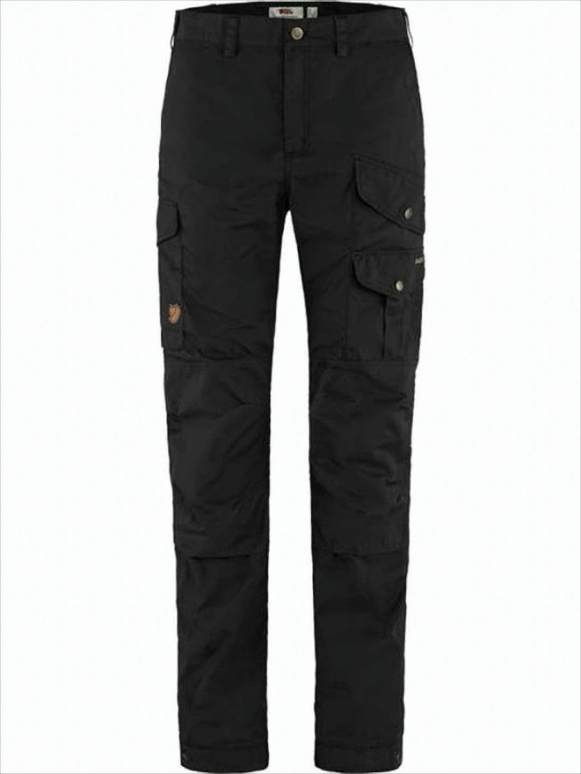 Straight Pants With Cargo Pockets And Tailored Fit