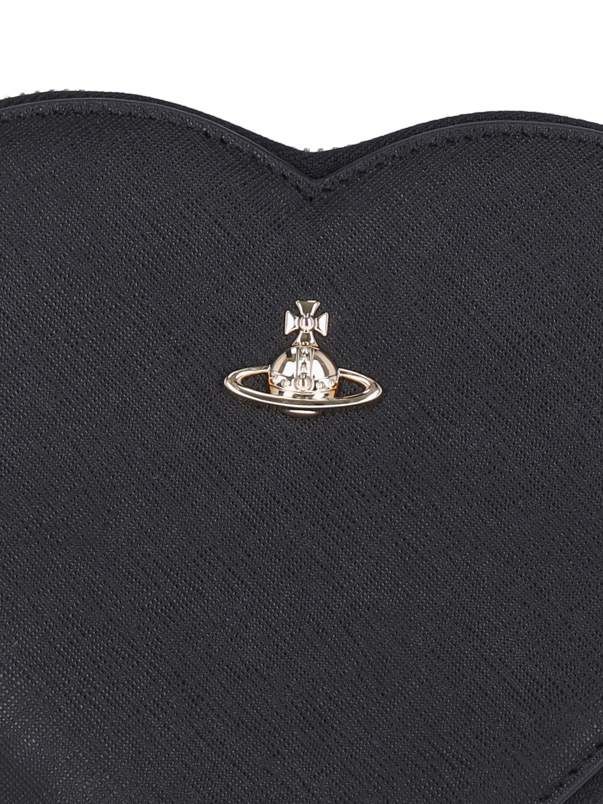 "New Heart" Crossbody Bag – Black