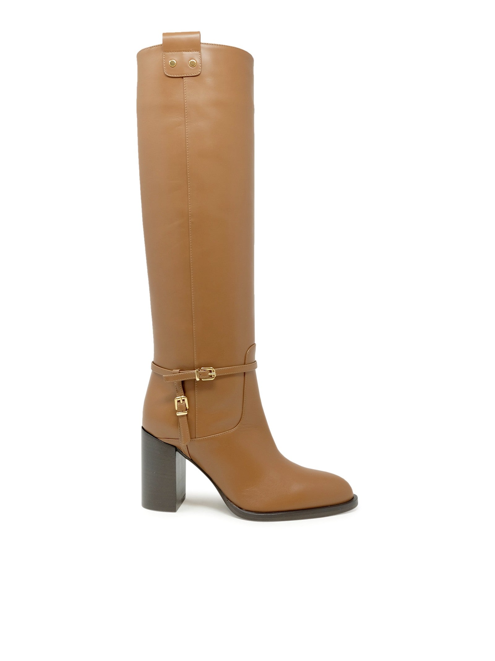 Buty Lt2465 ze skóry wielbłądziej