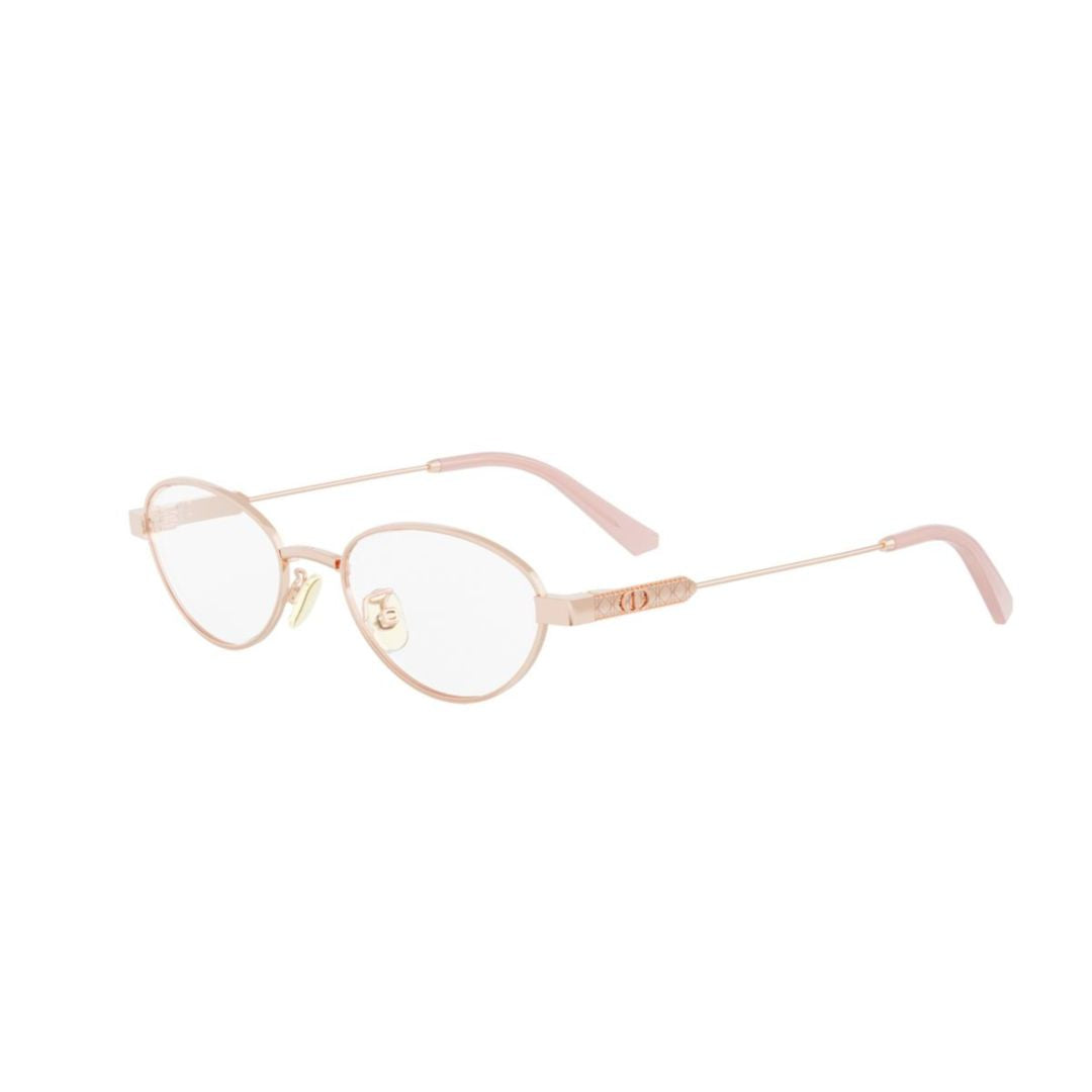 Cannageo B3u Delicate Oval Frame Metal Eyeglasses