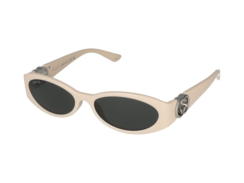 Sunglasses Gucci GG1660S 004 ivory ivory grey 54/16/135