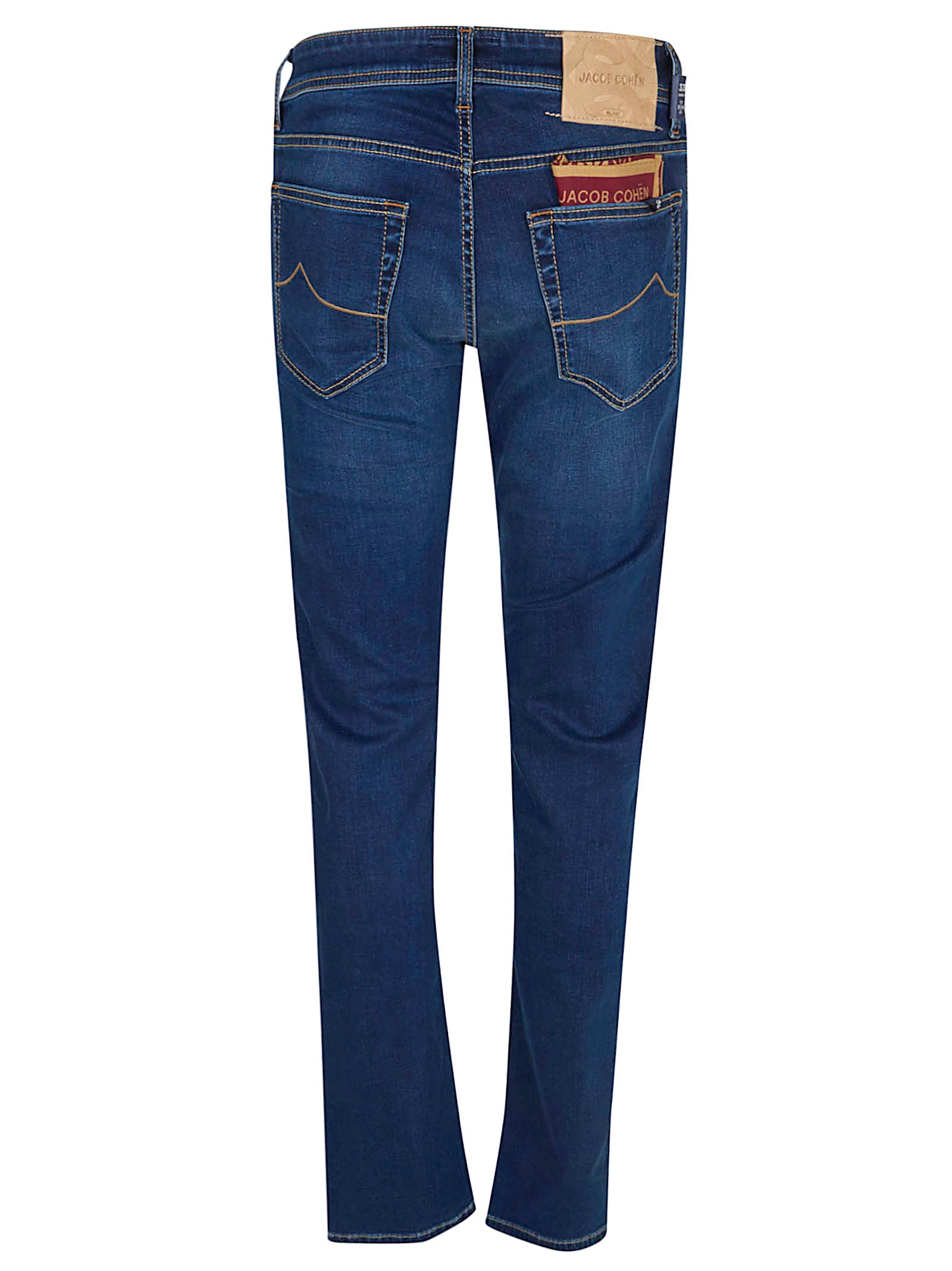 Premium Cotton Blend Tailored Fit Jeans