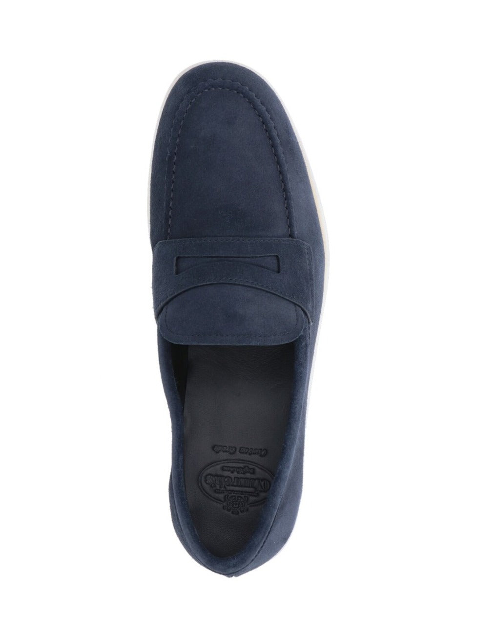 Suede Loafers – Navy