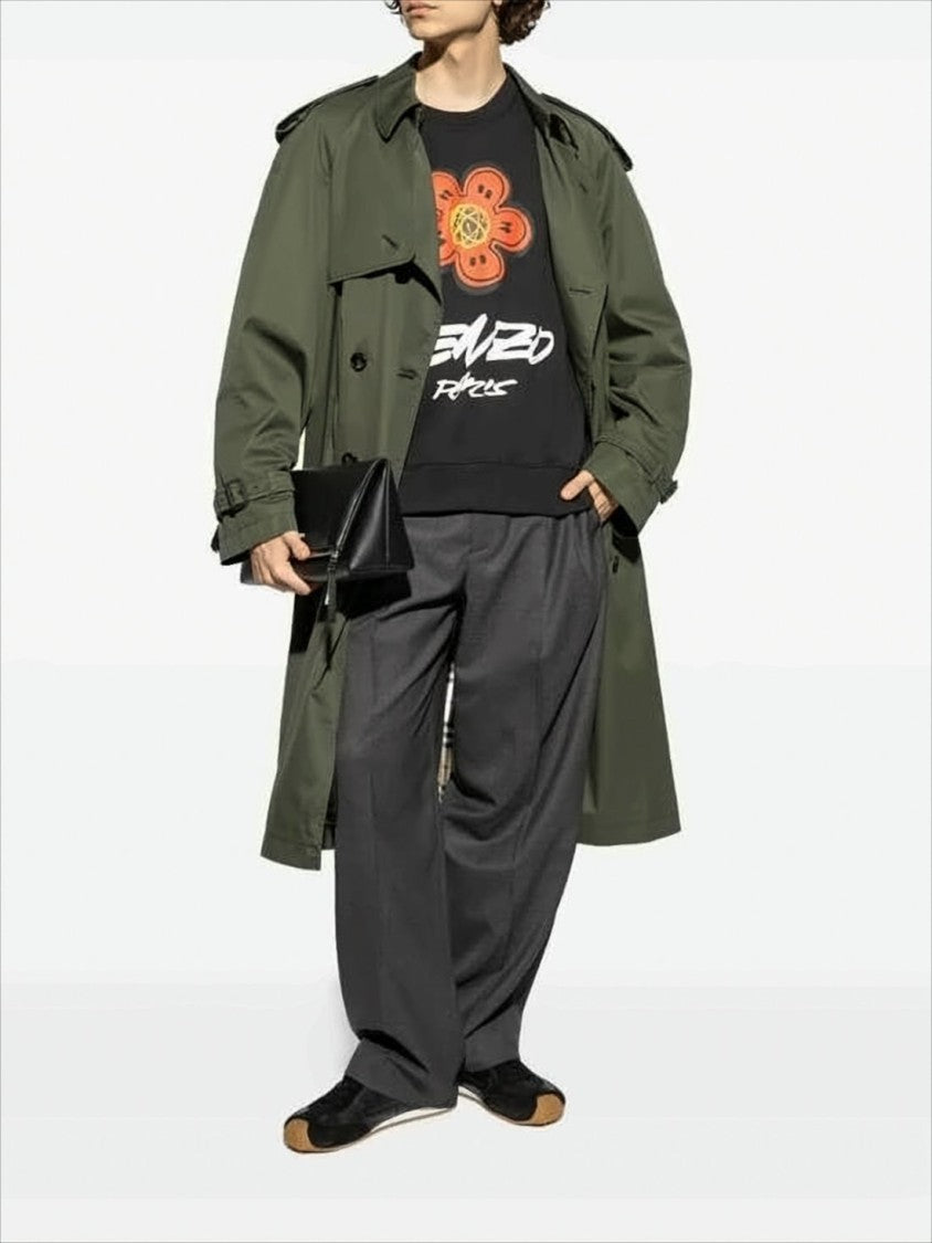 Relaxed Fit Long-Sleeve Sweatshirt With Graphic Design