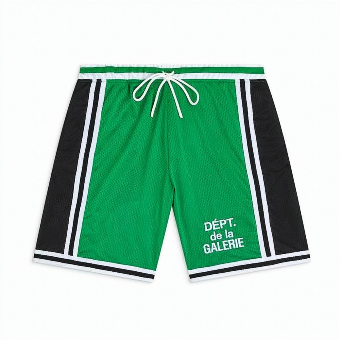 Vibrant Green Mesh Shorts