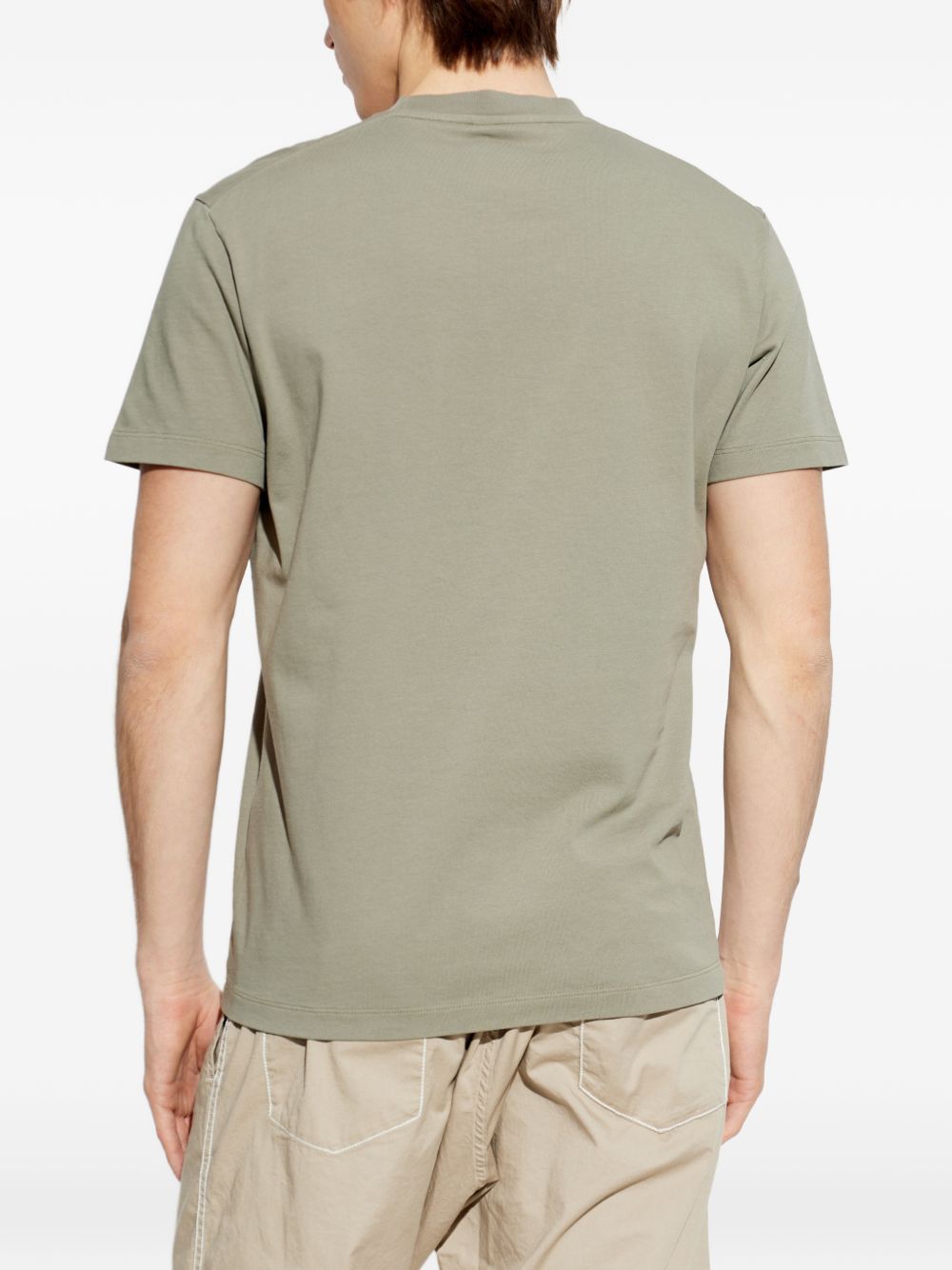 T-Shirt z okrągłym dekoltem i subtelnym logo