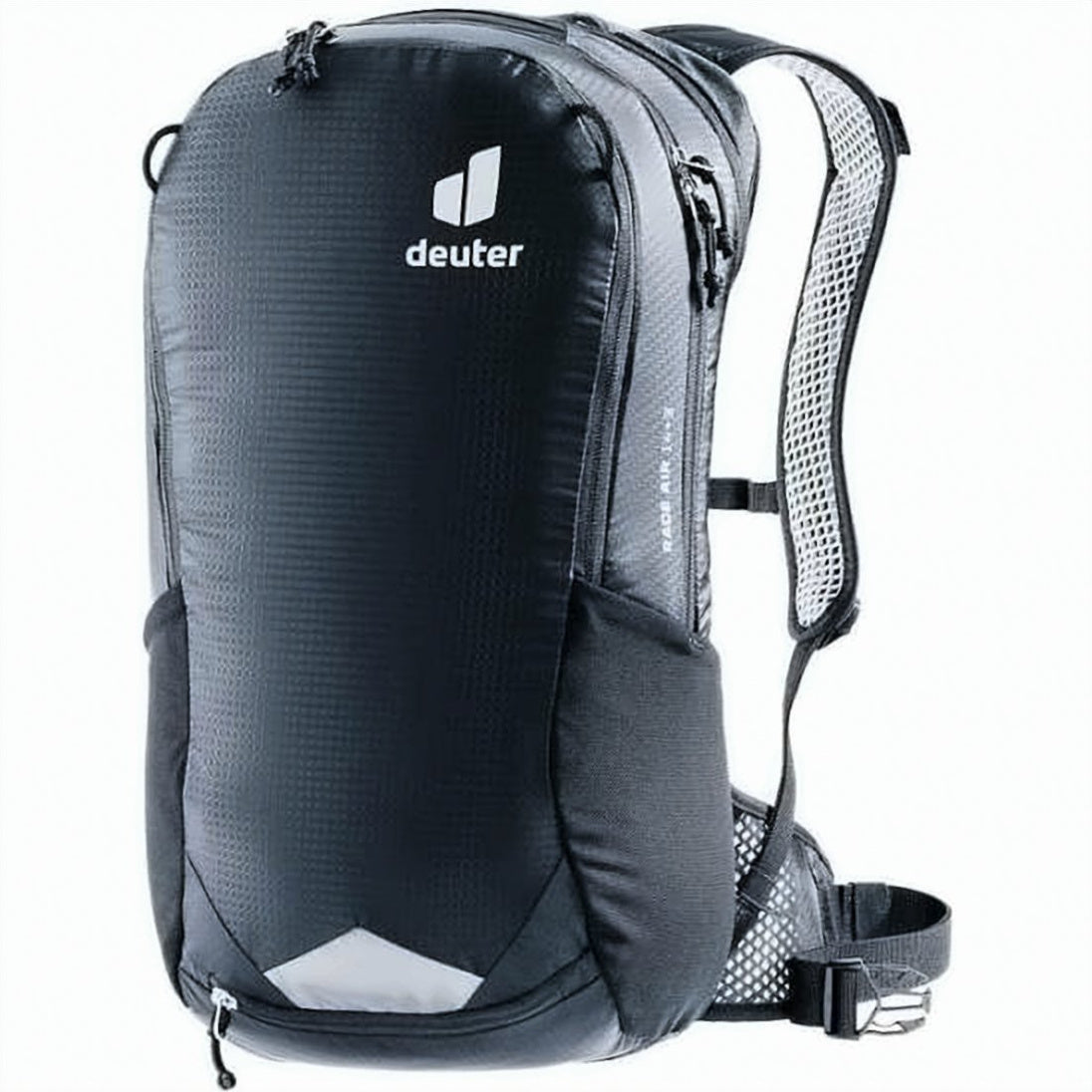 Streamlined Black Backpack with Padded Shoulder Straps