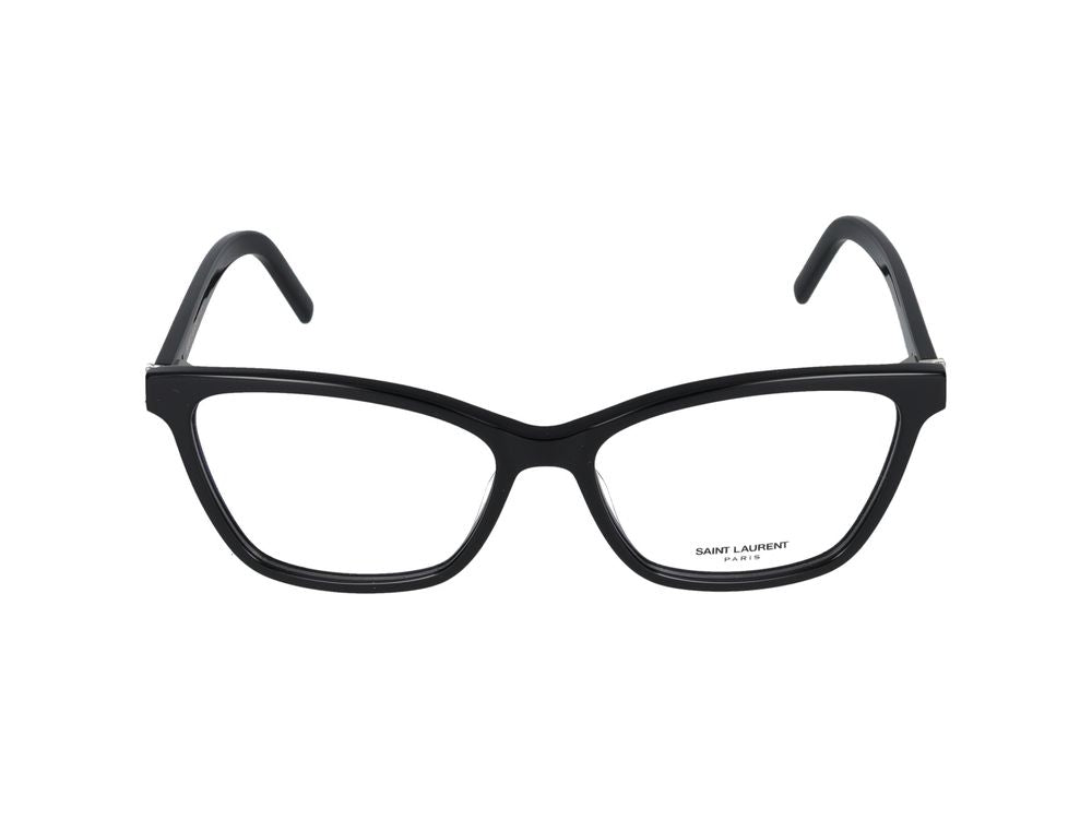 Eyeglasses Saint Laurent SL M128 005 black black transparent 56/16/145