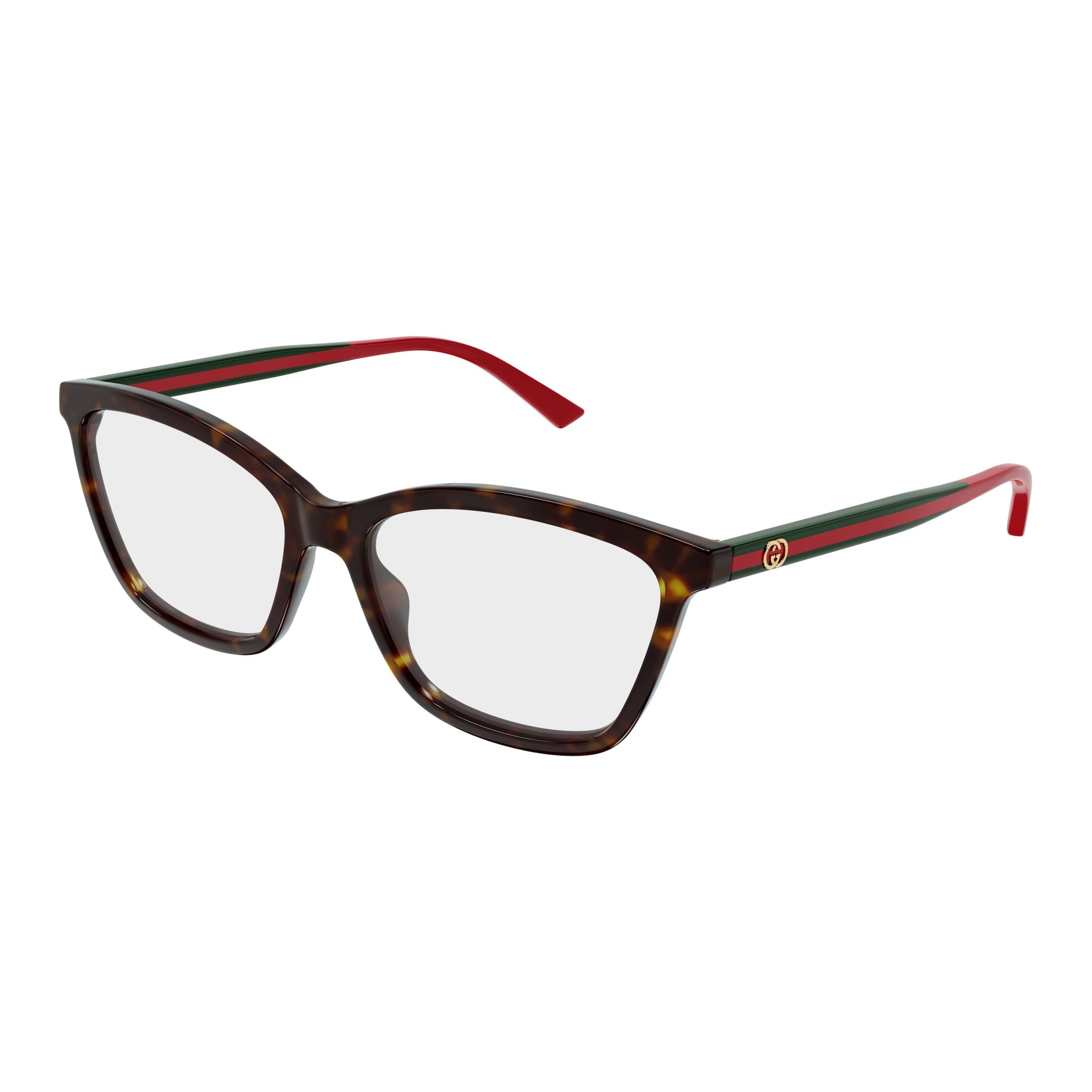 Gg1989o Tortoiseshell Rectangular Sunglasses