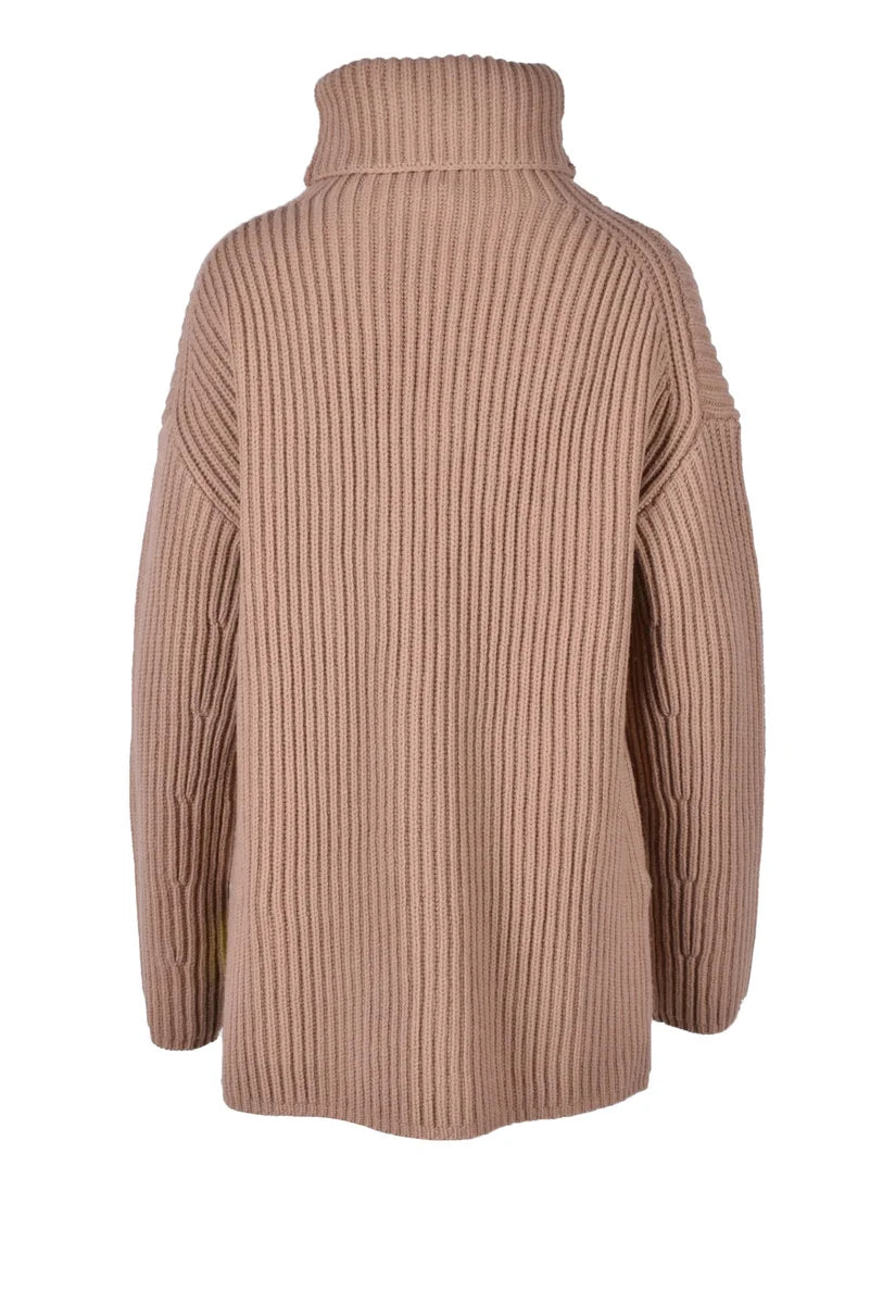 Merino Wool Sweater - Beige