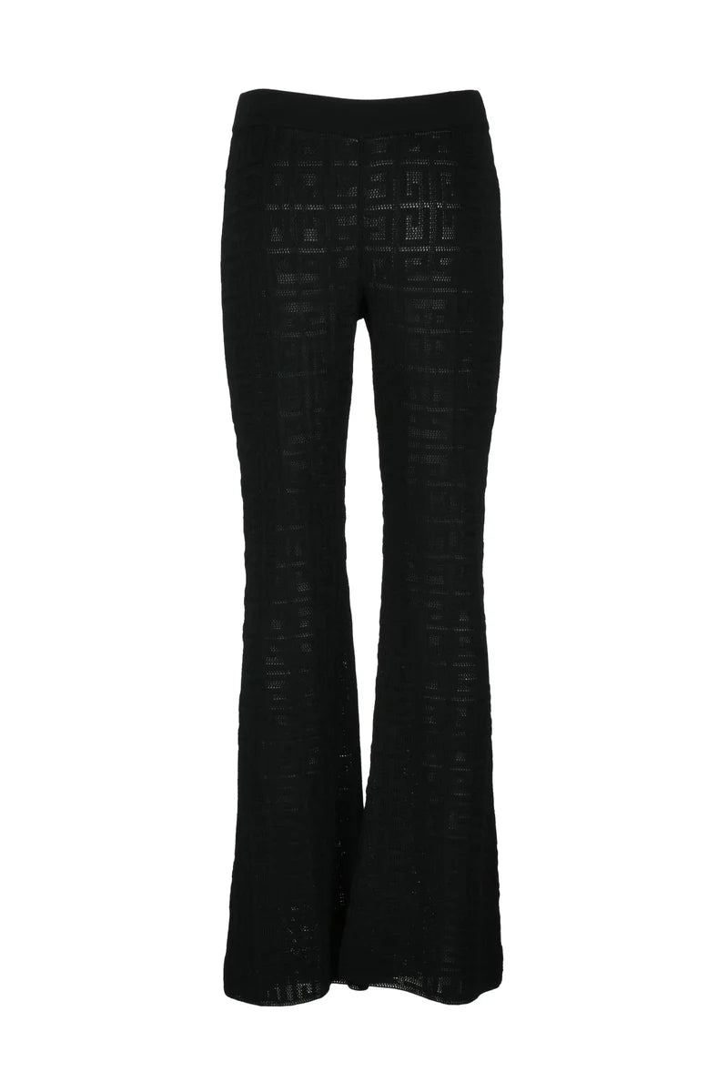 Flare Pants Logo - Black