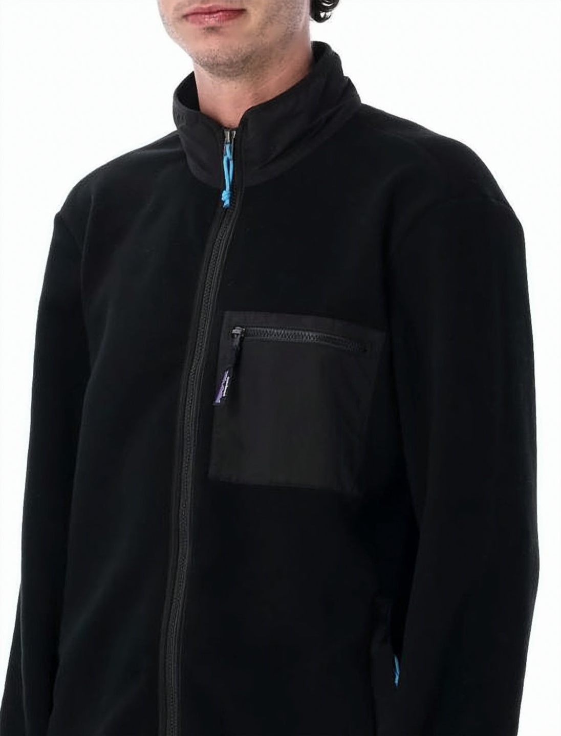 Grey Recycled Polyester Synchilla Fleece Jacket