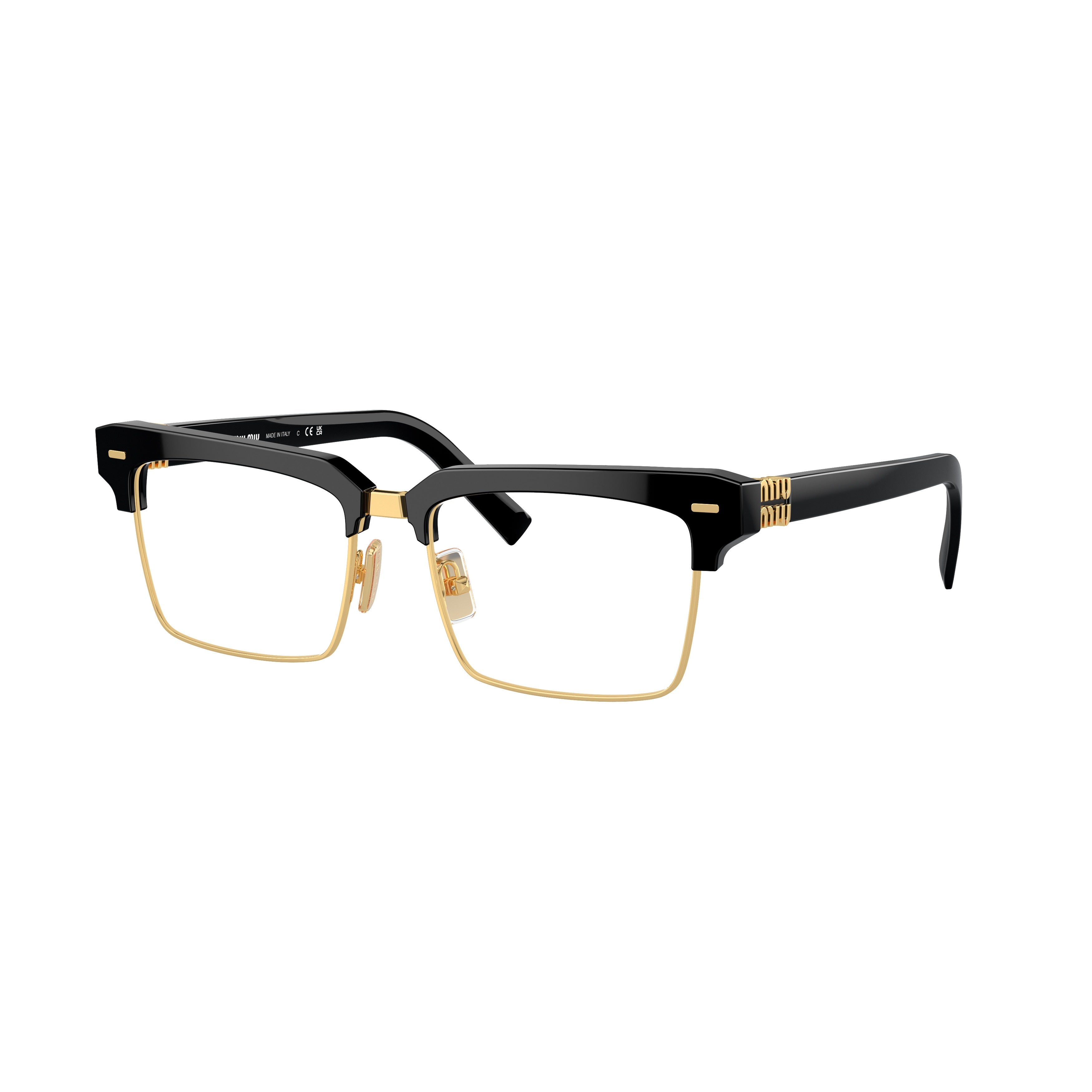 0mu 11xv Bold Rectangular Frame Sunglasses