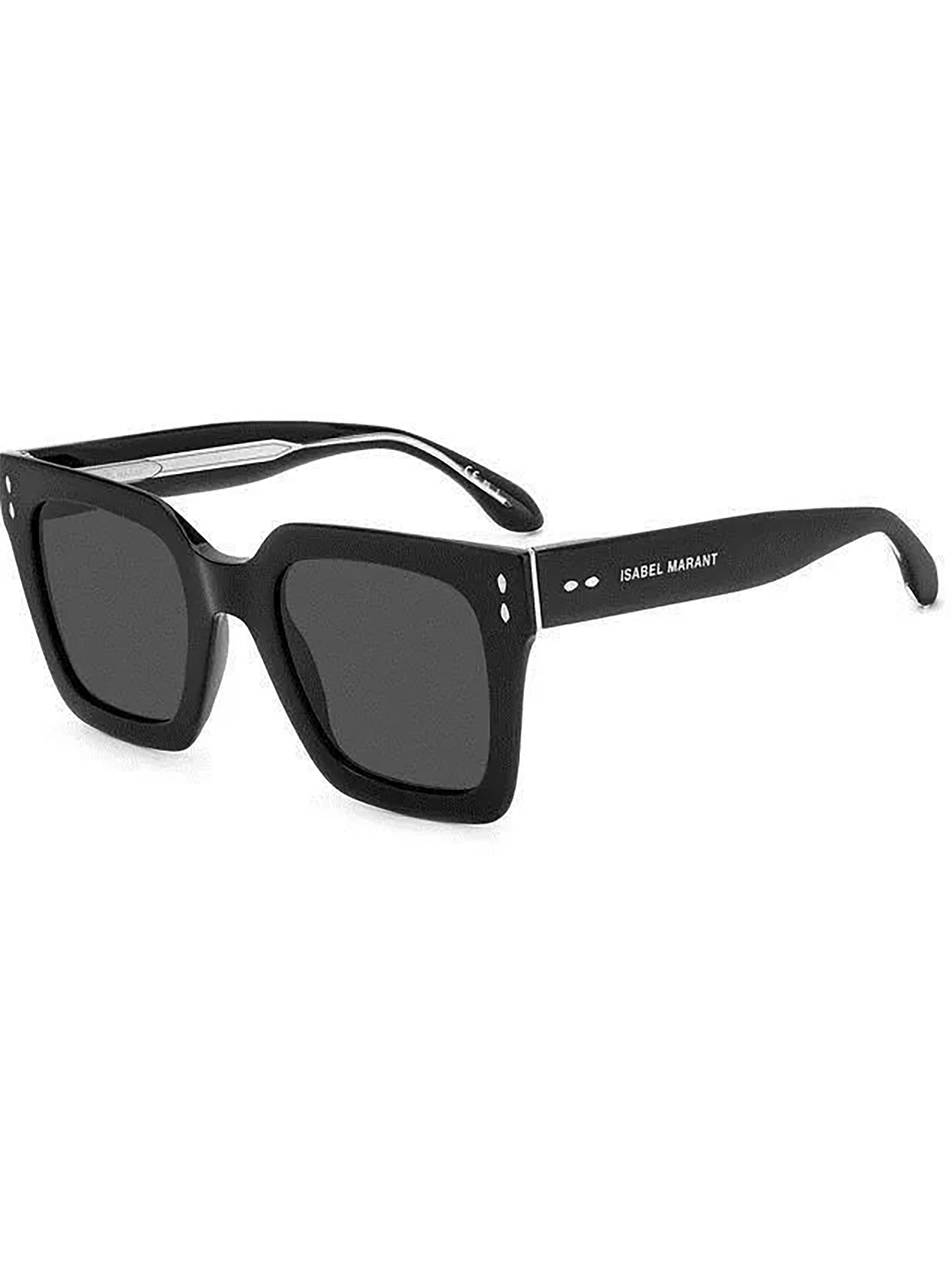 Bold Square Frame Dark Lens Sunglasses