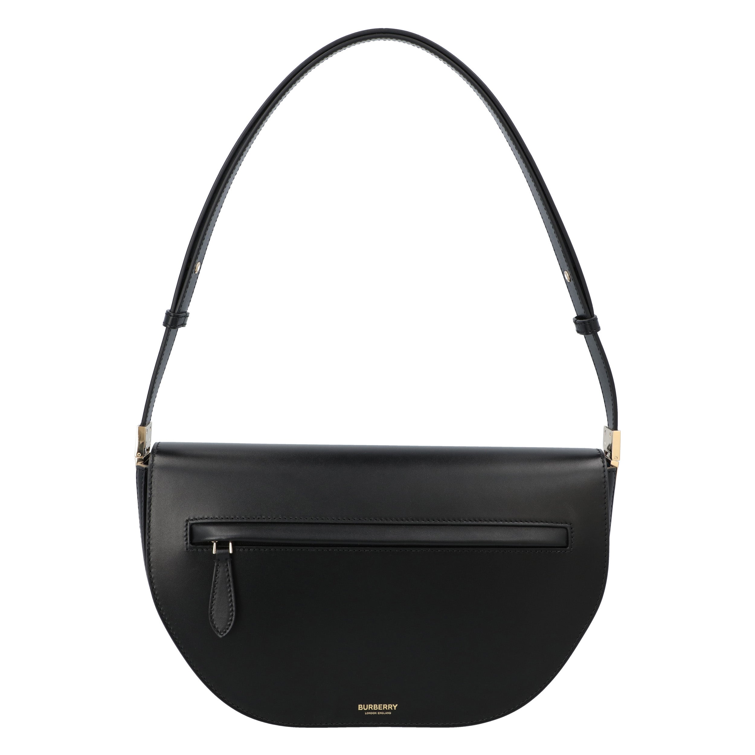 Medium Olympia Shoulder Bag With Silver-Tone Hardware