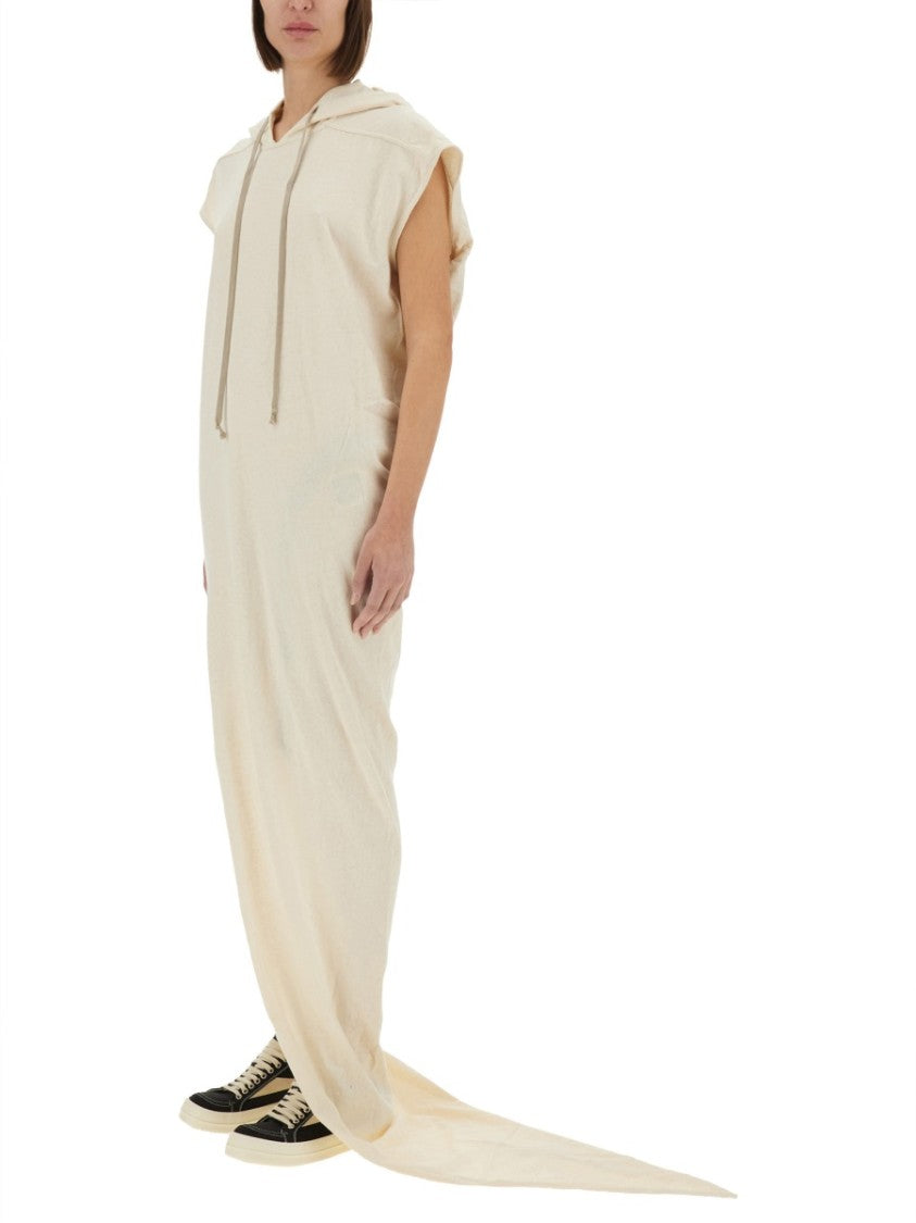 Relaxed Maxi Dress With Hood