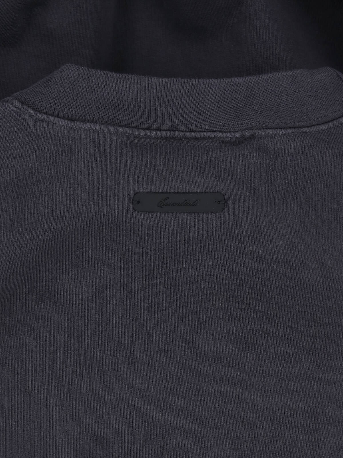 Black Relaxed Fit Arched Logo Sweatshirt