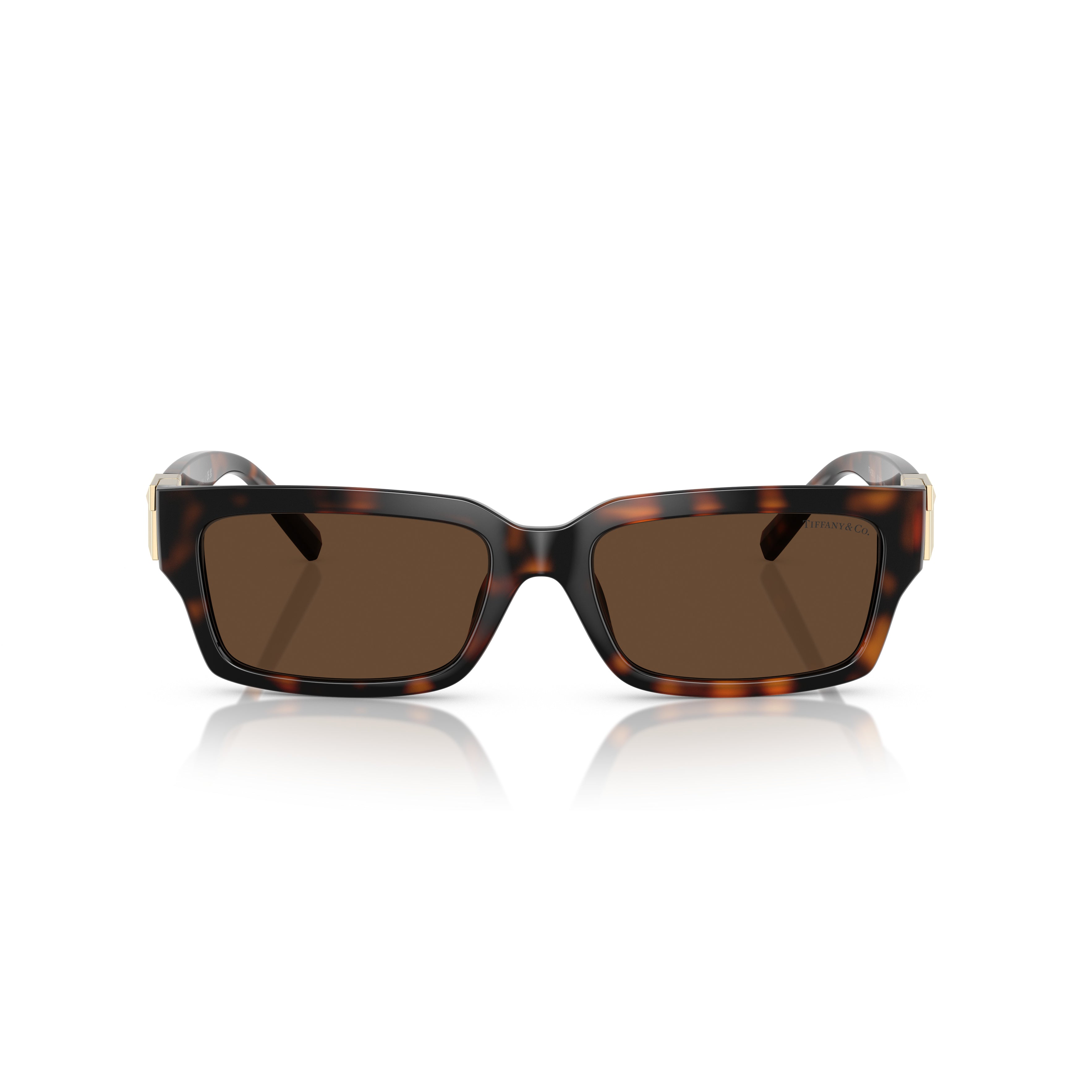 0tf4226u Rectangular Tortoiseshell Sunglasses