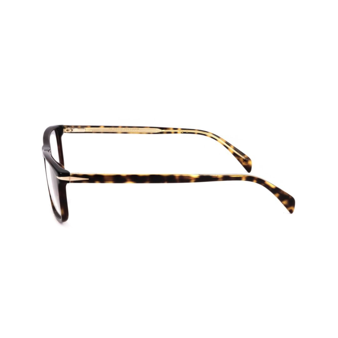 Db 1019/F Tortoiseshell Rectangular Eyeglass Frames