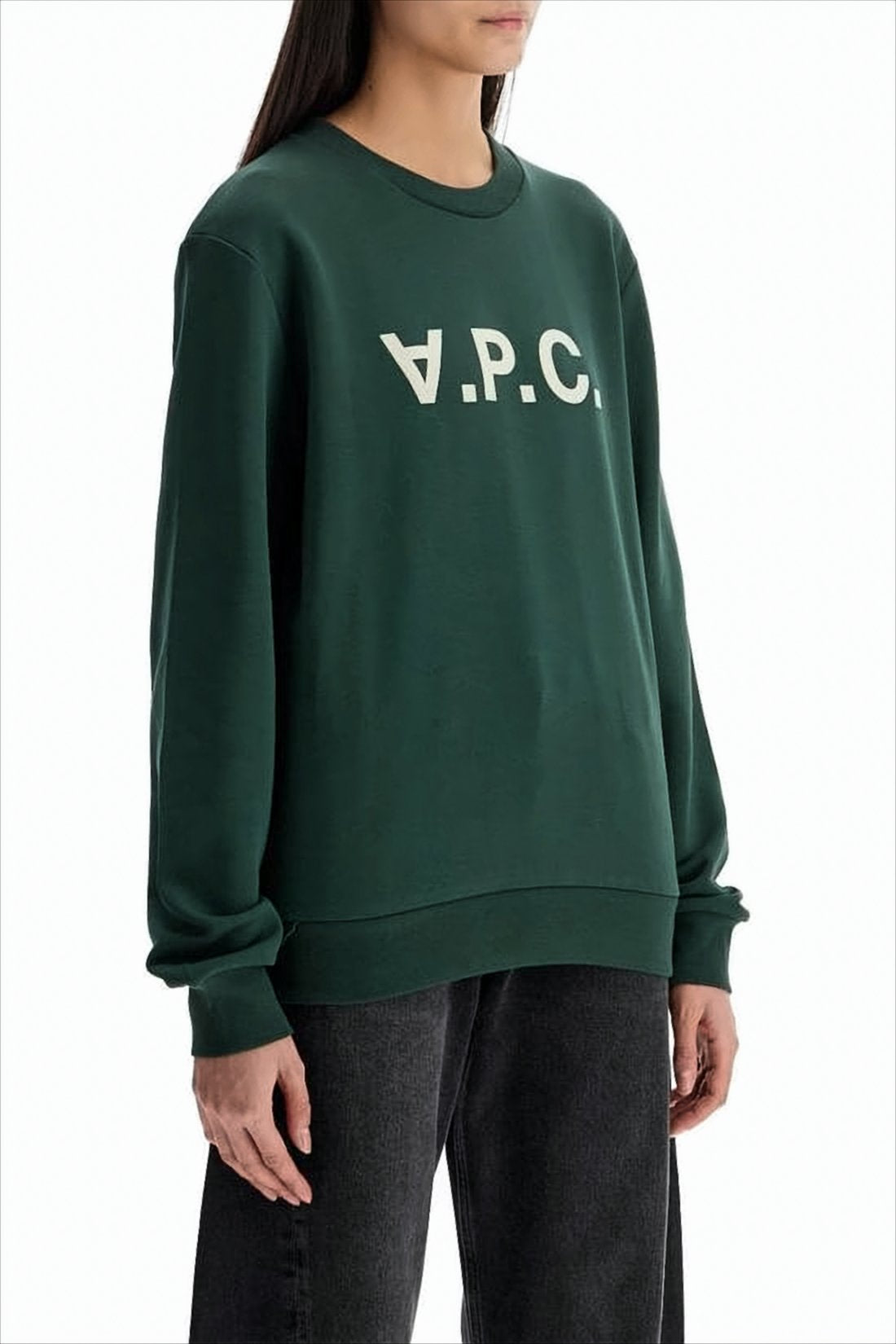 Deep Green Long-Sleeve Sweatshirt