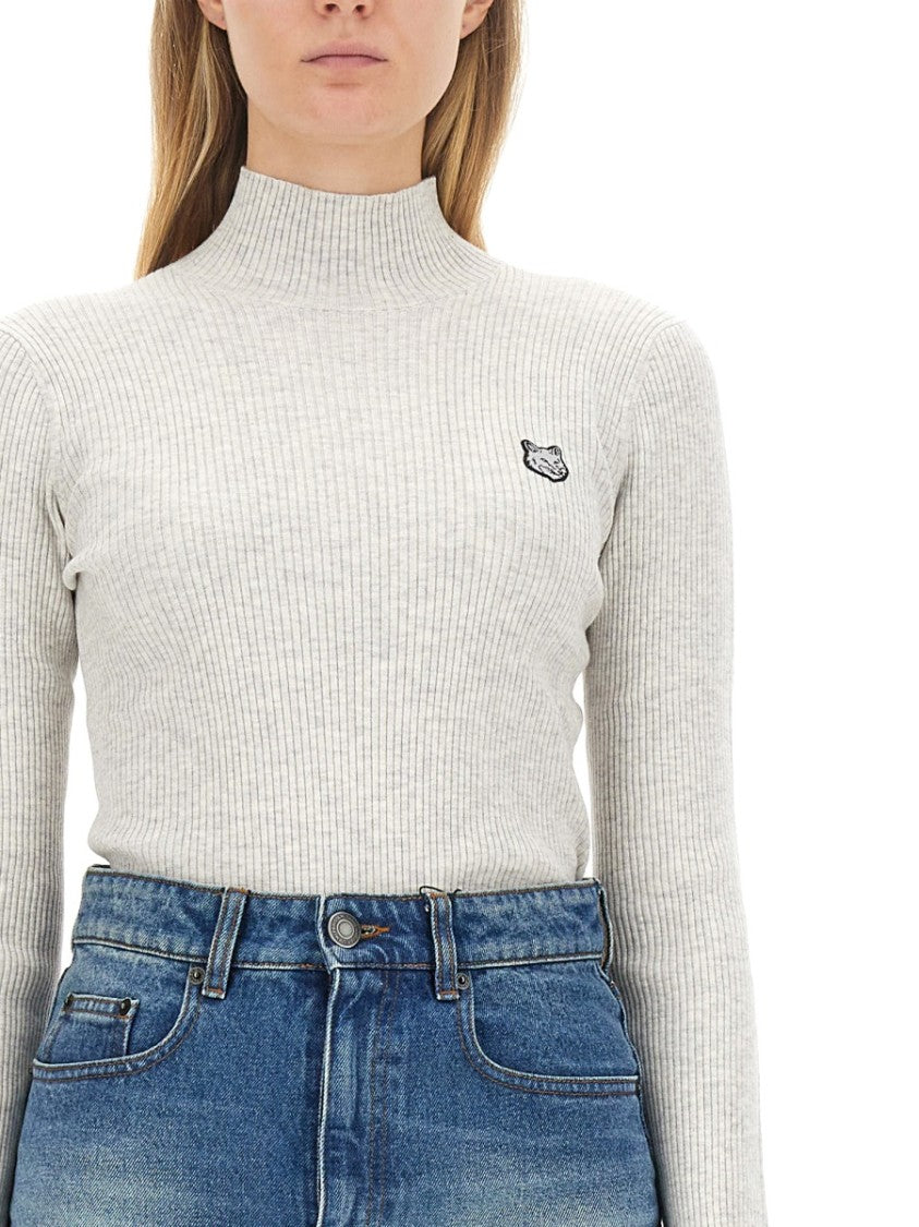 Slim-Fit High Neck Jersey
