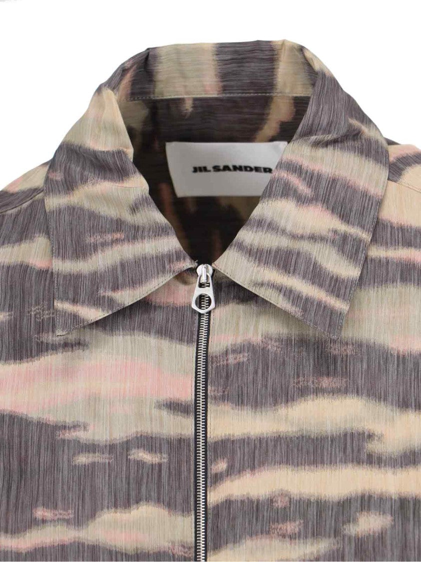 Zip Shirt – Beige