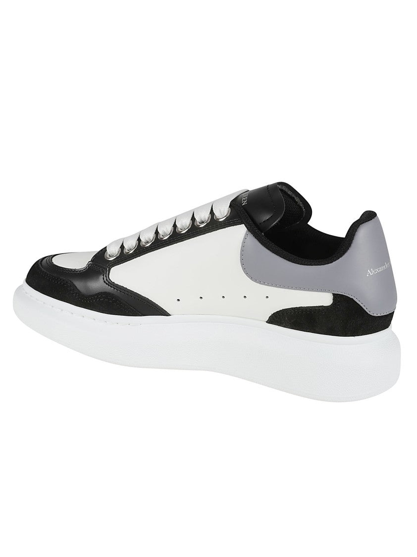 Textured Leather Sneakers With Chunky Sole