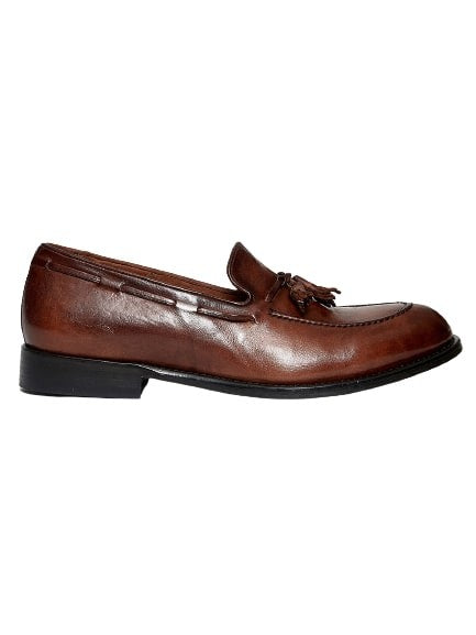 Brown Leather Moccasin