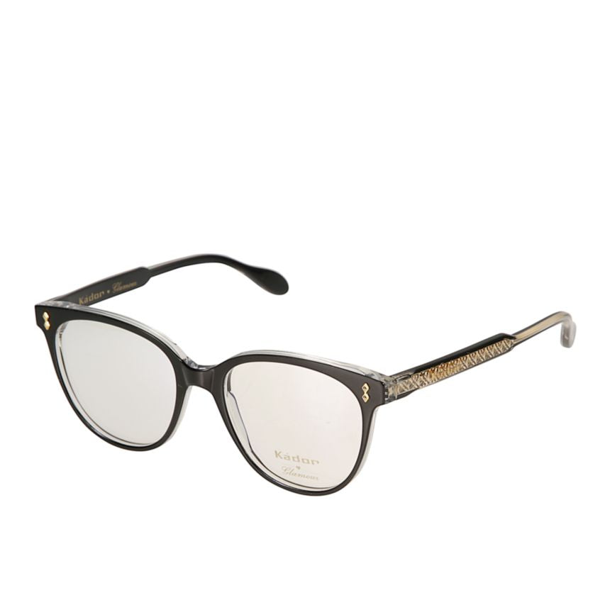 Nikla Glamour Rounded Frame Eyeglasses with Intricate Gold Detailing