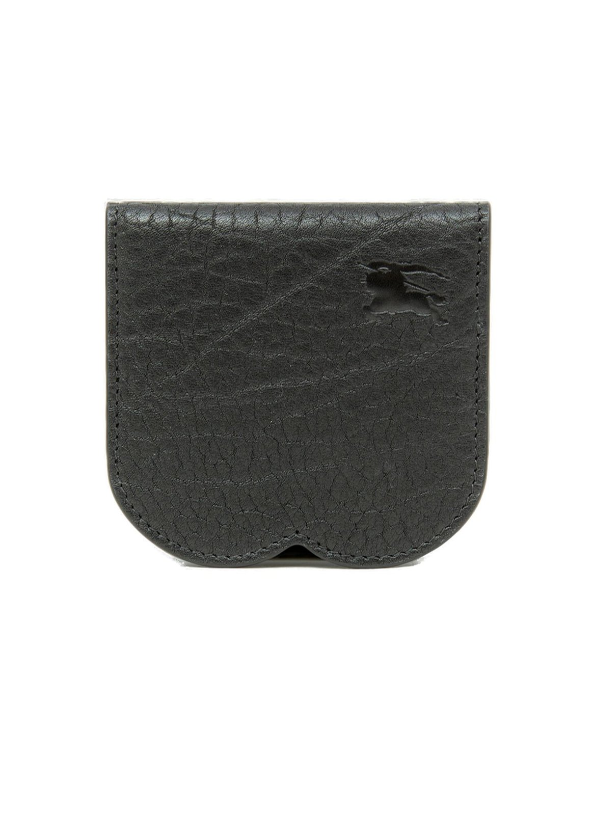 Textured Cowhide Leather Card Wallet