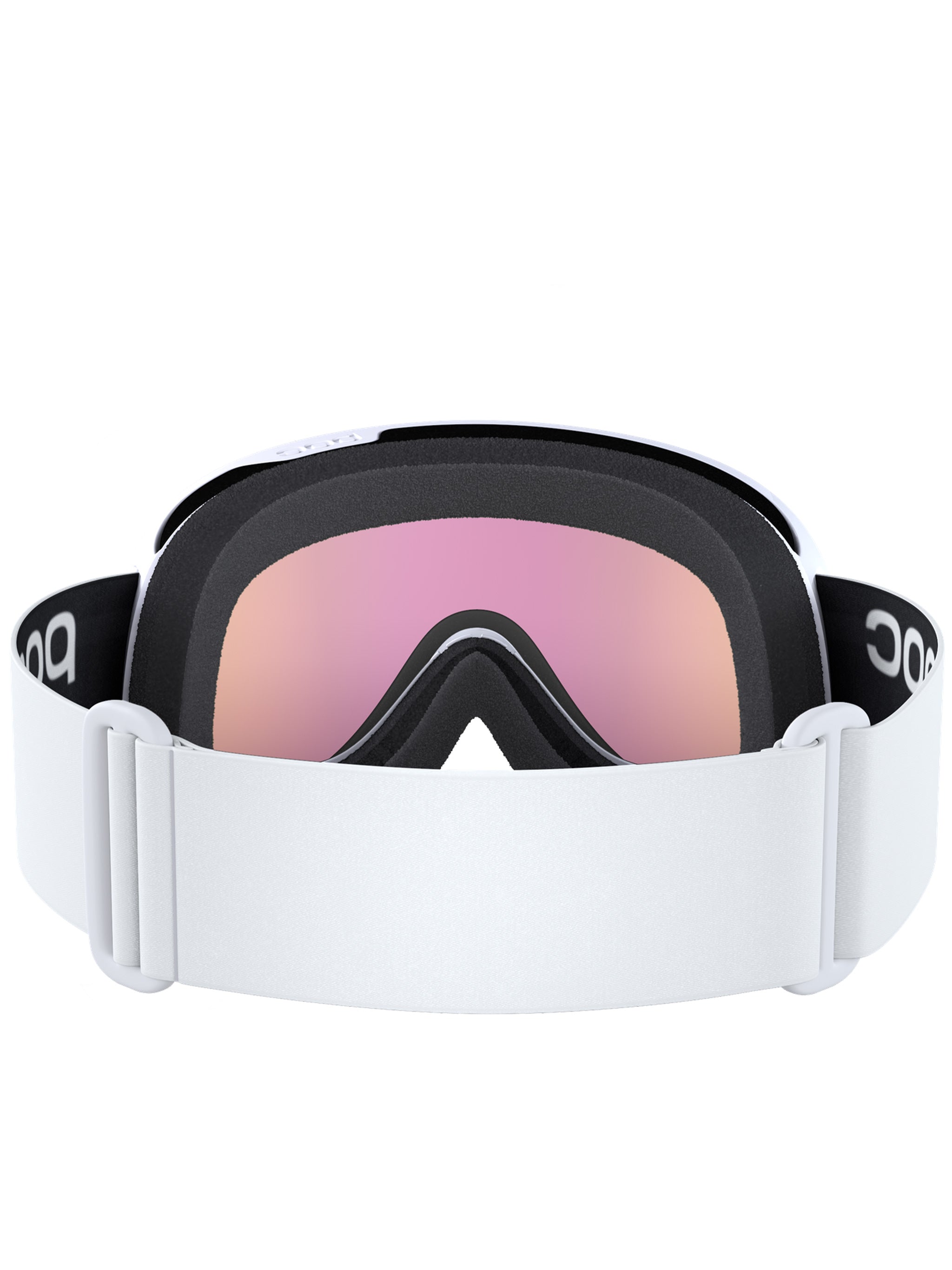 White Retina Reflective Lensed Ski Goggle