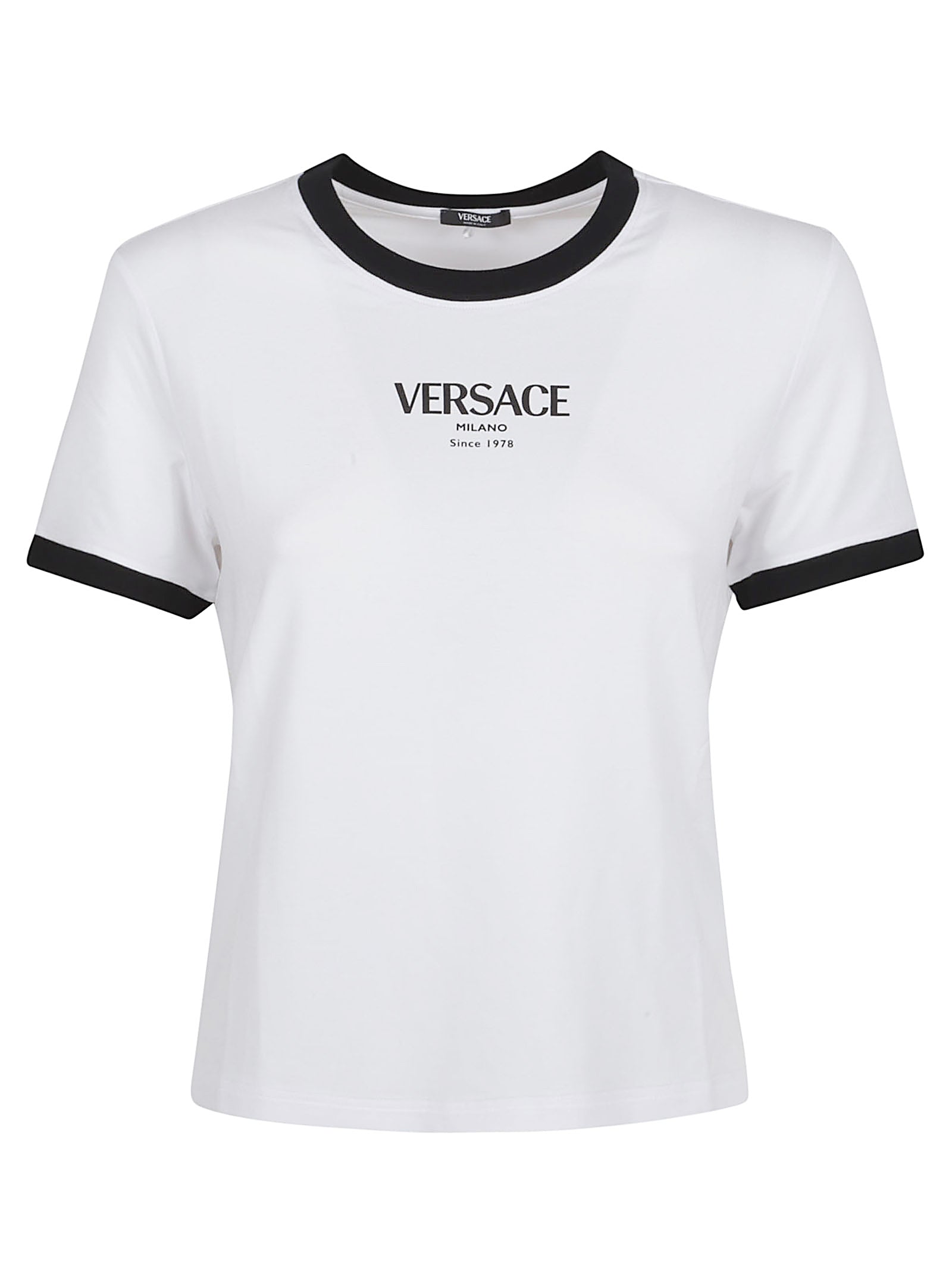 Stretch Viscose Jersey T-Shirt