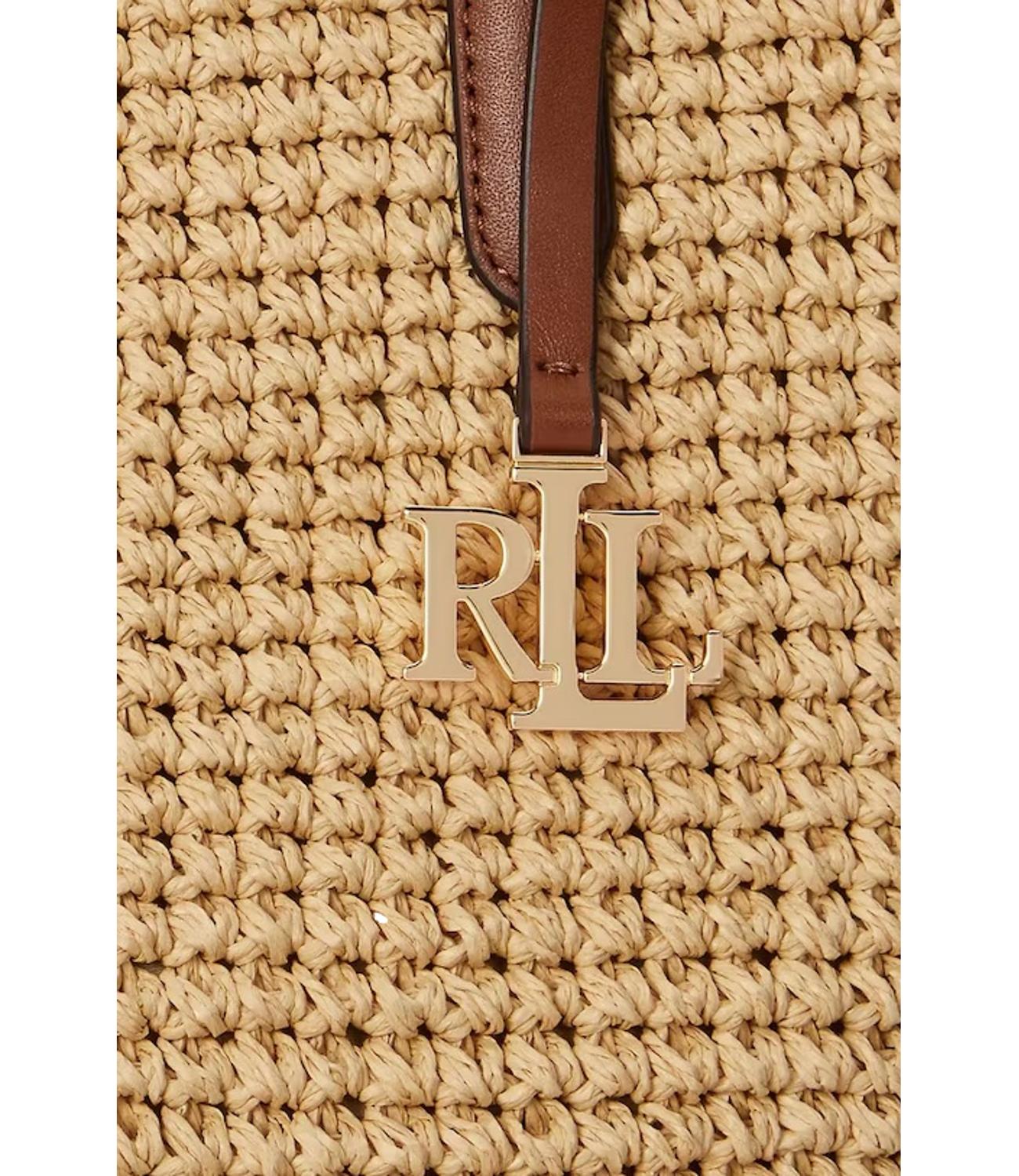 Crochet Textured Paper Straw Tote
