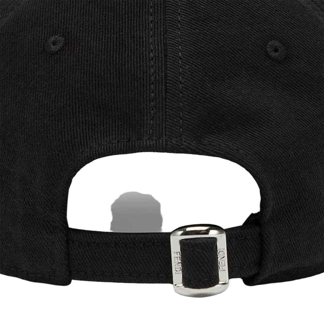 Curved Brim Black Baseball Cap